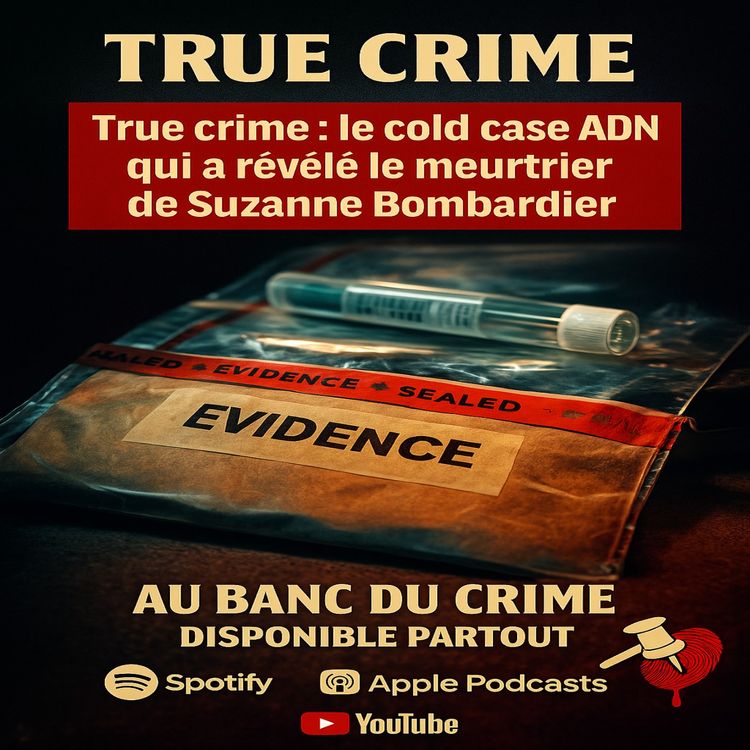 cover art for True crime : le cold case ADN qui a révélé le meurtrier de Suzanne Bombardier