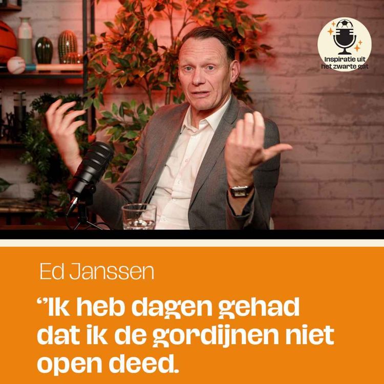 cover art for Ik heb dagen gehad dat ik de gordijnen niet open deed | Ed Janssen