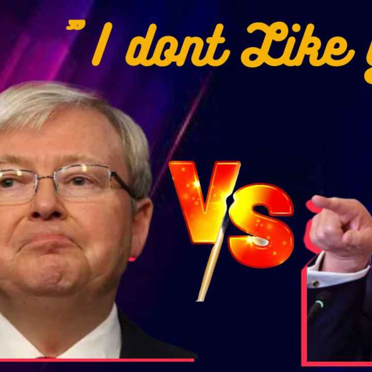 cover art for 424. Kevin Rudd v Trump: A Presidential Beef.