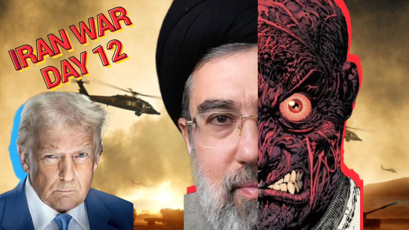 cover art for 455.WAR UPDATE: 'Trump no longer has control of this War' (Shawarma FM)