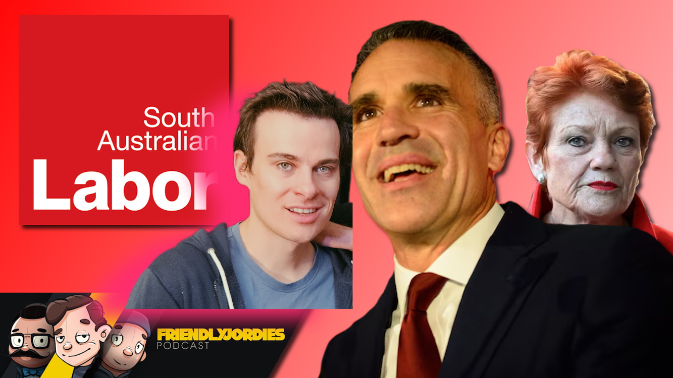 cover art for 457. 'One Nation is Coping Hard'. FJ Podcast