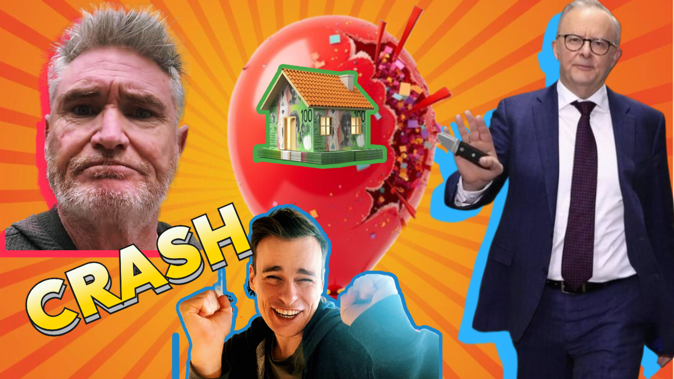 cover art for 481. Dave Hughes and the 0.4% 'Property CRASH'. (FJ Podcast)
