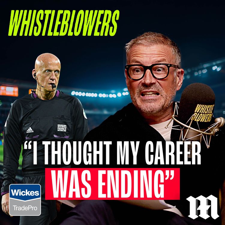 cover art for The moment Mark Clattenburg thought his career was OVER