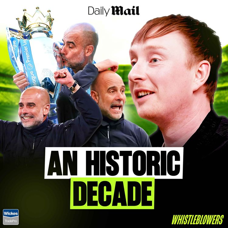 cover art for Ten Years of Pep Guardiola with Jack Gaughan!