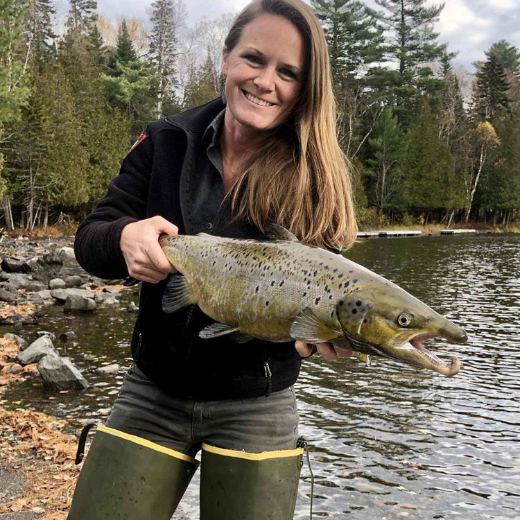 cover art for Liz Latti, director of MDIFW Fisheries and Hatcheries division