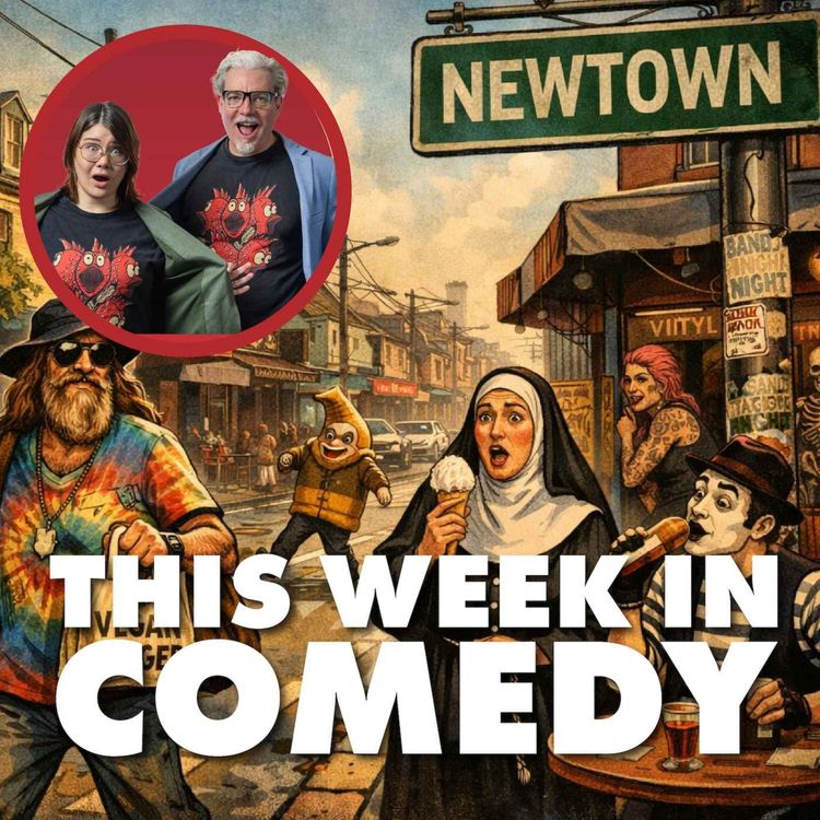 cover art for Episode 9: Sydney comedy with Tommy and Stella