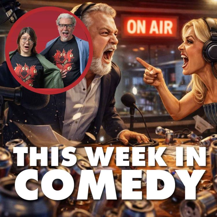 cover art for Episode 12: Radio tiffs, Seinfeld riffs and comedy conference