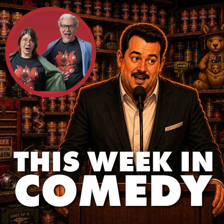 cover art for Episode 23: Rusty Berther, beer currency and US comedy roasts