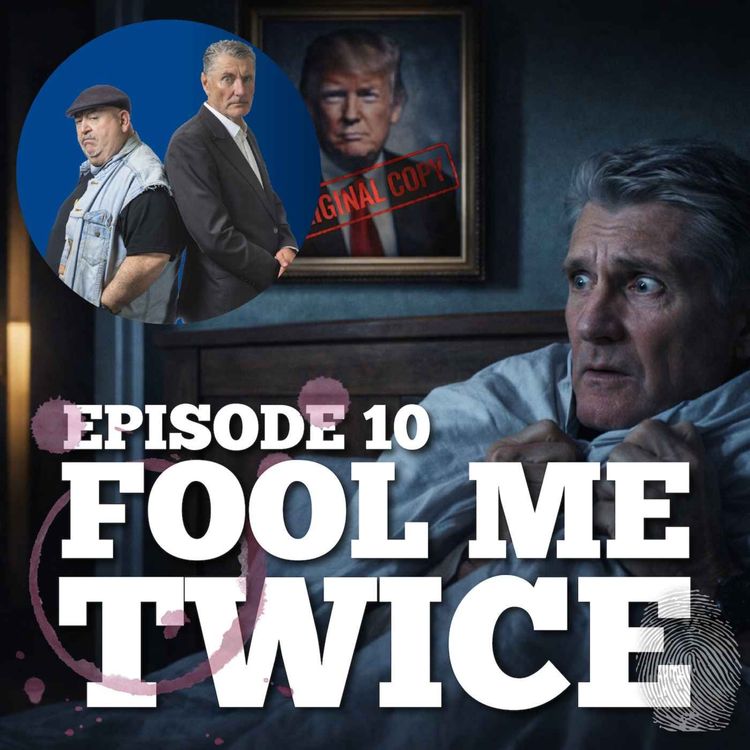 cover art for Episode 10: Art fraud, Pam Bondi and Steve goes under cover