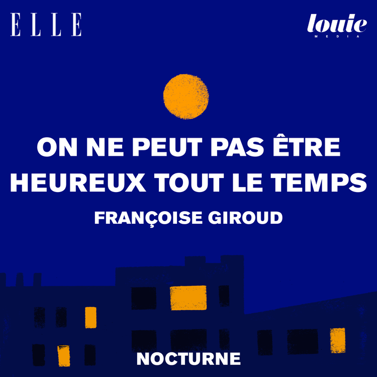 cover art for Il était une fois "On ne peut pas être heureux tout le temps" de Françoise Giroud, lu par Olivia de Lamberterie