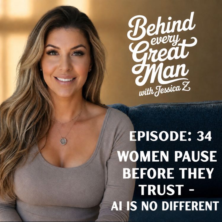 cover art for Women Pause Before They Trust - AI Is No Different