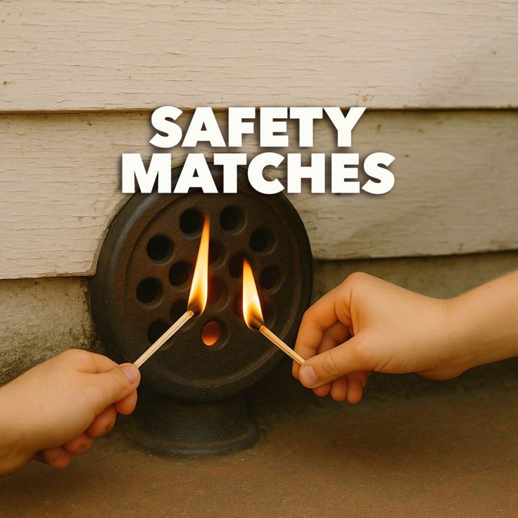 cover art for Safety Matches – An Original Short Story by Don McDonald