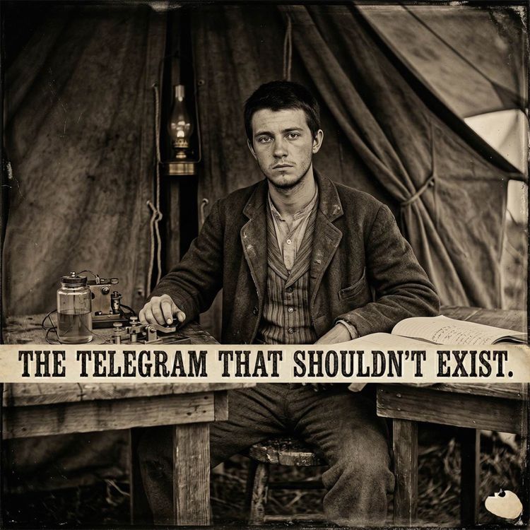 cover art for The Telegram That Shouldn't Exist – An Original Short Story
