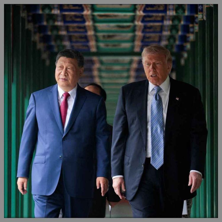 cover art for Trump's Visit to China