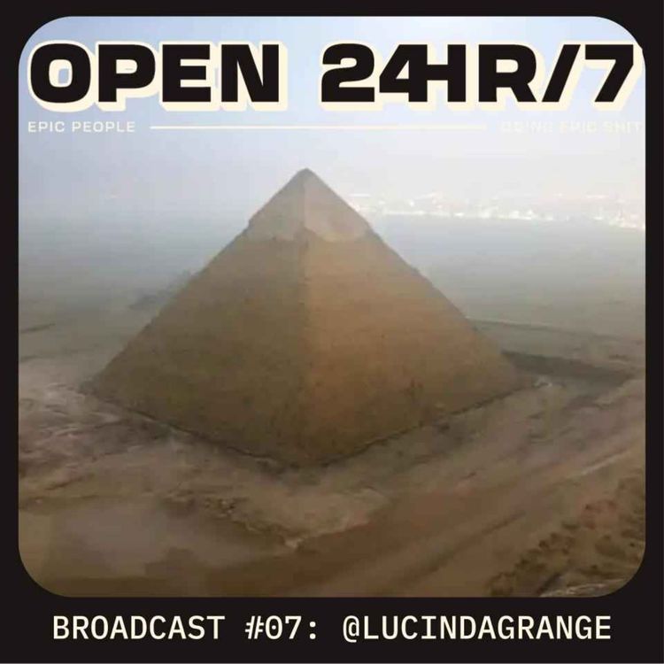 cover art for Climbing The Great Pyramid With @LUCINDAGRANGE