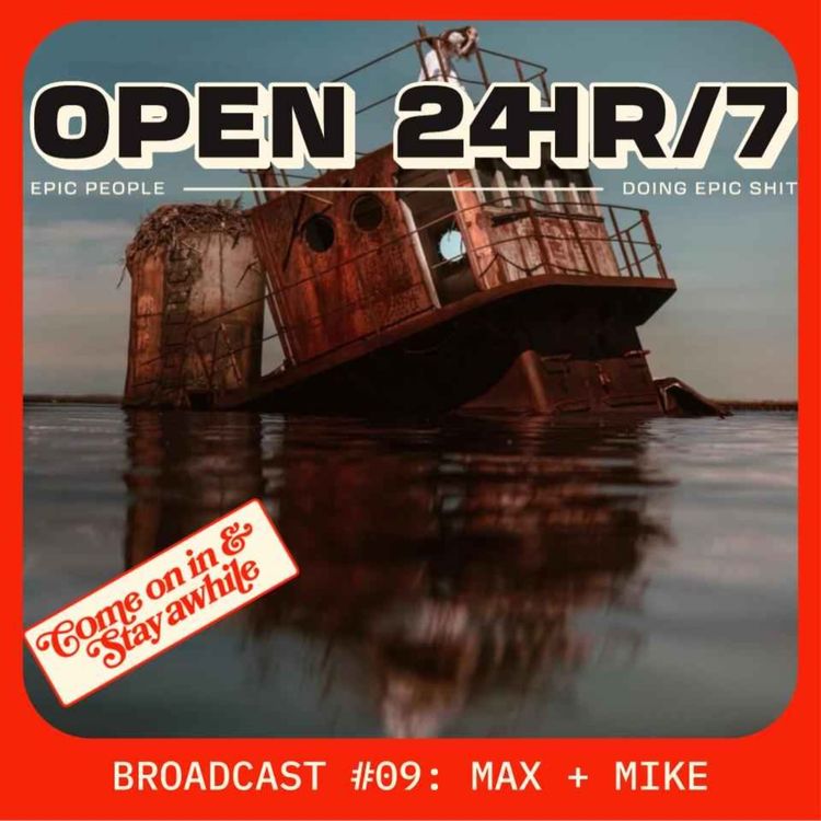 cover art for The Boat Graveyard of Staten Island with Max and Mike