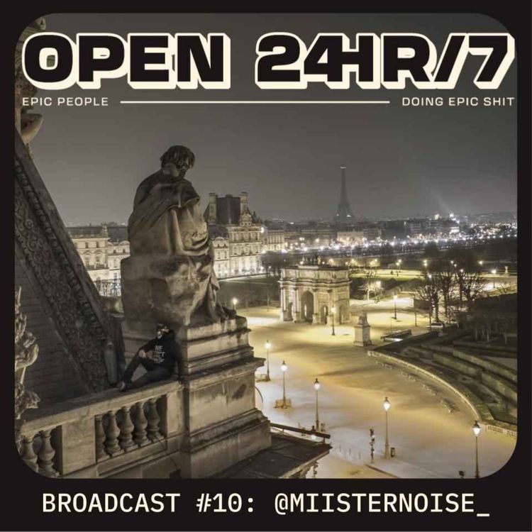 cover art for On The Roof of the Louvre with @MIISTERNOISE_