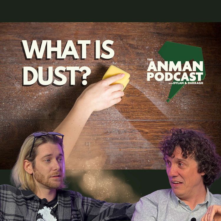 cover art for 🌪️ What Is Dust? | Viruses, QR Codes, Bad Luck, and Gut Feelings Explained – ANMAN #9