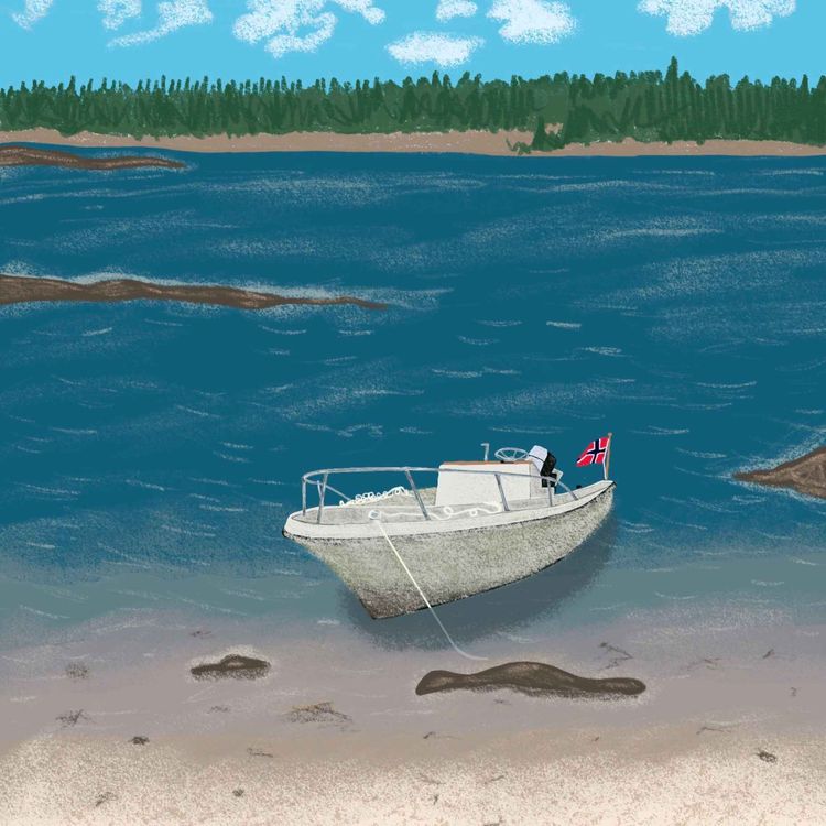 cover art for A boat named the Lydia Tár