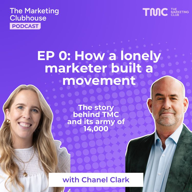 cover art for How A Lonely Marketer Built A Movement with Chanel Clark