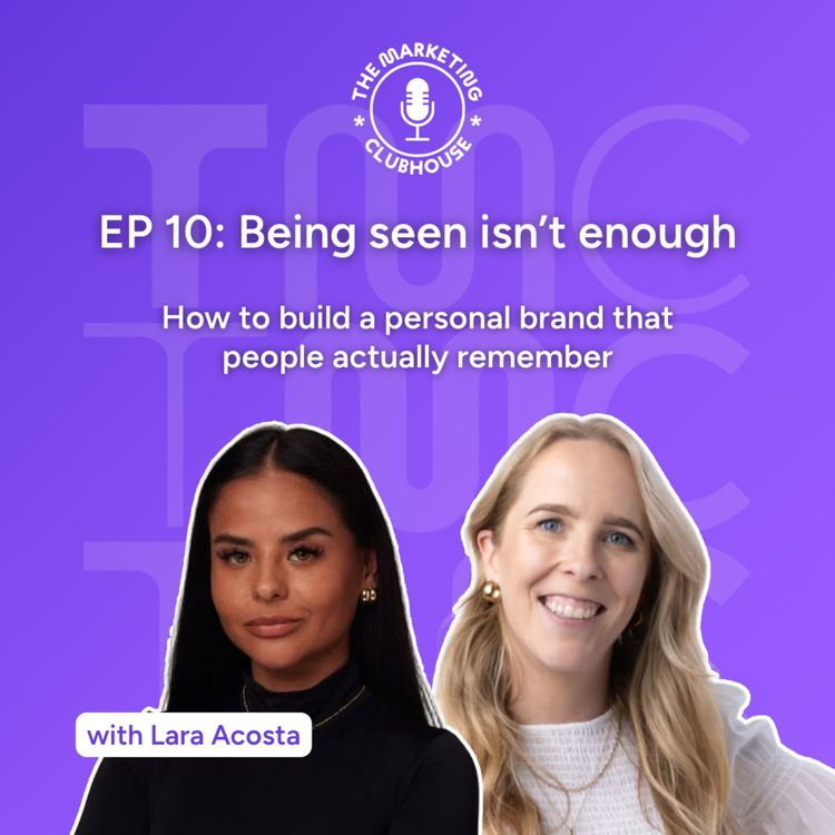 cover art for Being Seen Isn't Enough with Lara Acosta