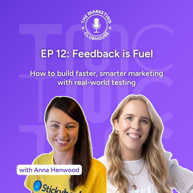 cover art for Feedback is Fuel with Anna Henwood
