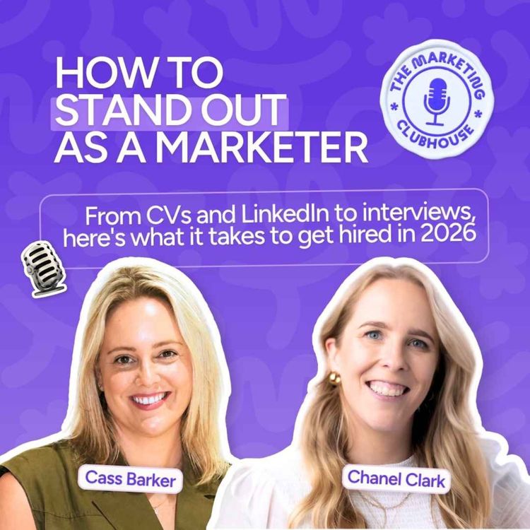cover art for How To Stand Out As A Marketer with Cass Barker