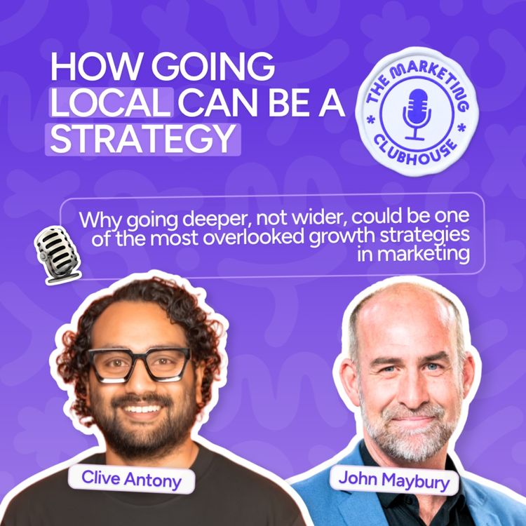 cover art for How Going Local Can Be A Strategy with Clive Antony
