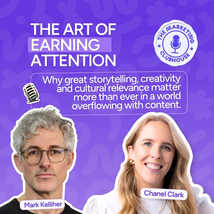 cover art for The Art of Earning Attention with Mark Kelliher