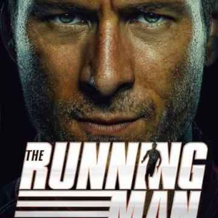 cover art for The Running Man (2025) Nostalgia vs. New Wave: Glenn Powell, Stephen King & more MAN ON FILM đ Review