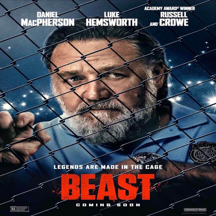 cover art for “BEAST” (A Russell Crowe Movie) vs MAN ON FILM