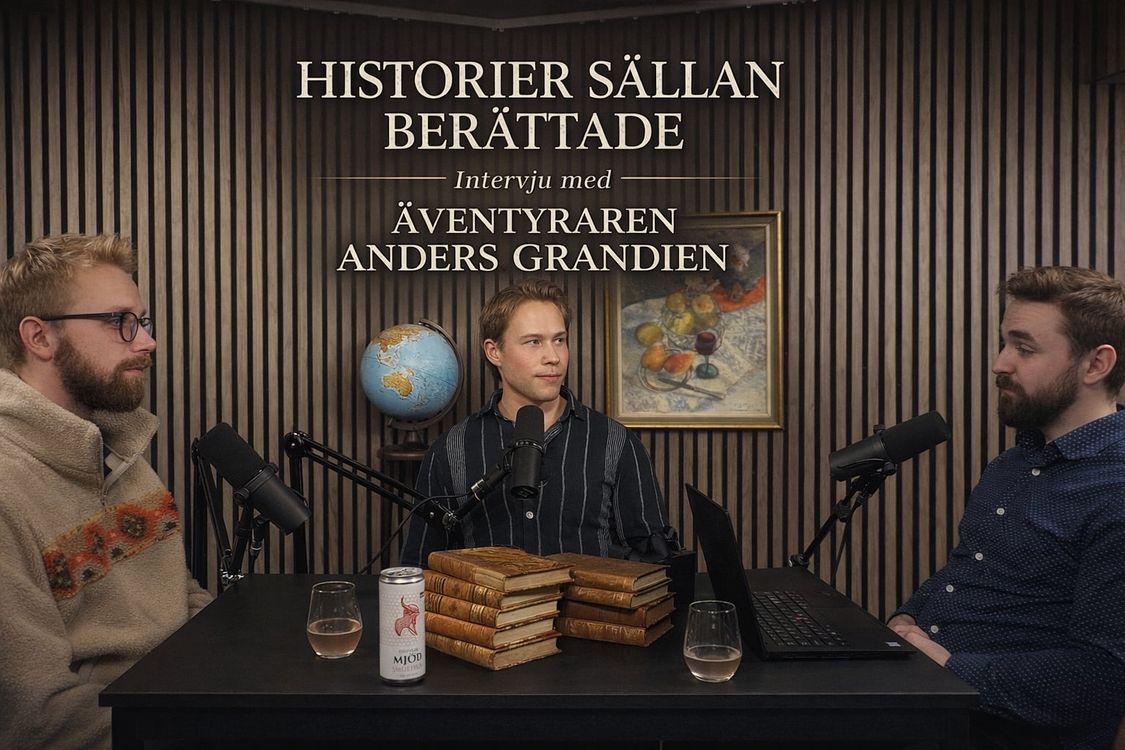 cover art for Intervju med äventyraren Anders Grandien