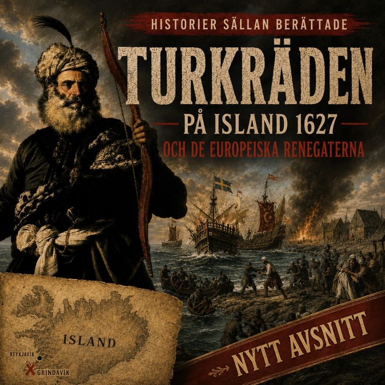 cover art for [TRAILER] Turkräden på Island 1627 och de europeiska renegaterna
