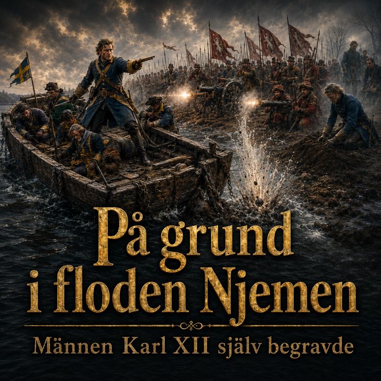 cover art for På grund i floden Njemen: Männen Karl XII själv begravde