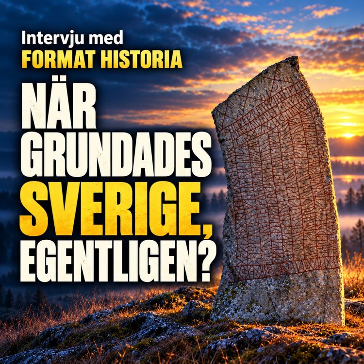 cover art for Sveriges grundande, kristendomens intåg och Rökstenens gåtor (del 1)