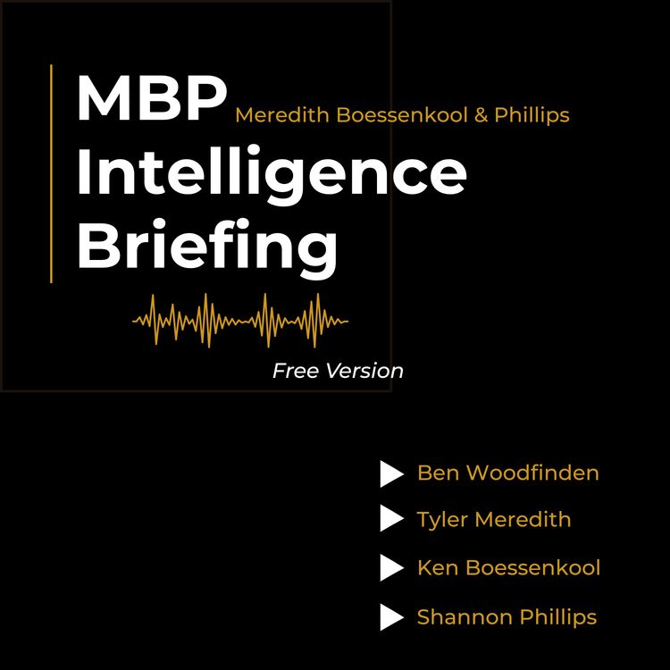 cover art for MBP Ep 7: Intelligence Roundtable - National Projects, Pipelines and a Precarious Parliament (Free Version)