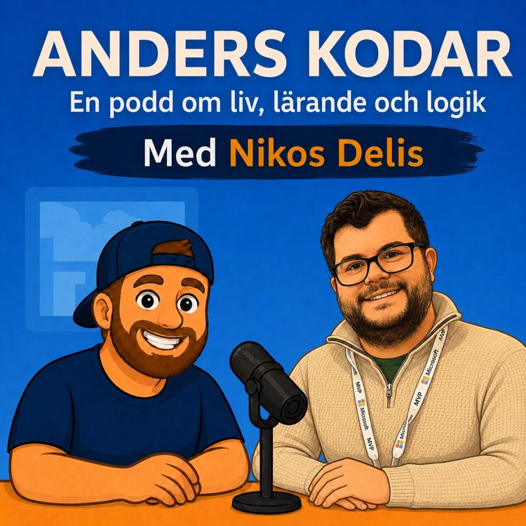 cover art for 56. “Jag skriver inte kod längre” – en senior AI-arkitekt om Azure, agenter och framtiden