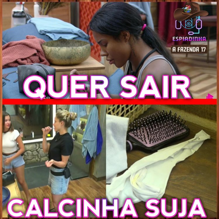 cover art for CALCINHA SUJA da Saory virou piada + Carol quer SAIR da Fazenda | A Fazenda 17