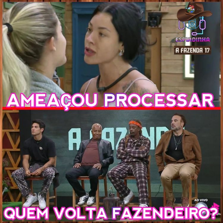 cover art for Toninho, Créo ou Fabiano, quem volta Fazendeiro? + Dudu chama Yoná de "TRAÍRA" | A Fazenda 17