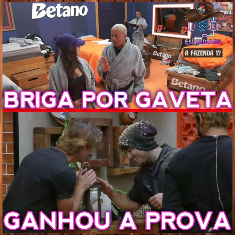 cover art for Duda e Walério BRIGAM por gaveta + Wallas ganhou os lampiões + Dinâmica PESSIMA | A Fazenda 17