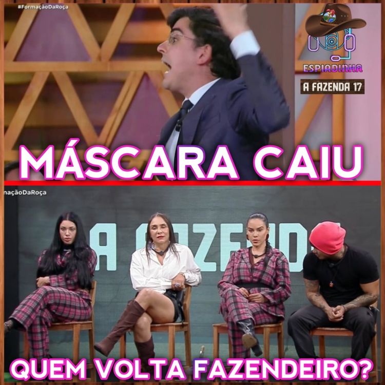 cover art for ROÇA: Ray, Yoná, Tàmires e Wallas + Caiu a máscara do Dudu + Wallas PERDEU o PODER | A Fazenda 17