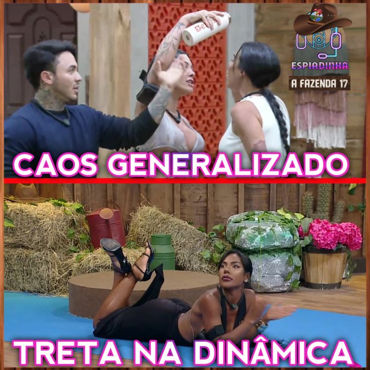 cover art for Tàmires PERSEGUIU a Ray + Tàmires ganhou a Prova + Carol e Wallas TRETARAM! | A Fazenda 17