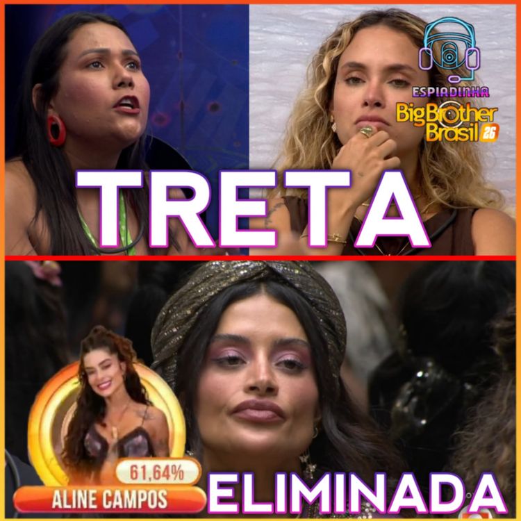 cover art for Aline é a primeira ELIMINADA + Chaiany TRETOU com Jonas e Sarah + Matheus vs Ana Paula | BBB 26