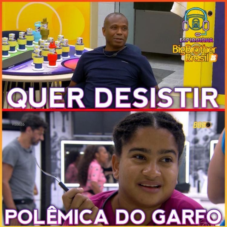 cover art for POLÊMICA DO GARFO DA MILENA! + JORDANA ACORDOU PRO JOGO? + CAPETINHA QUER SAIR | BBB 26