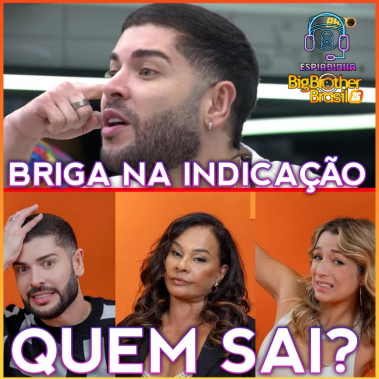 cover art for Marcelo, Samira ou Solange, quem vai SAIR? + Marcelo TRETOU com Jonas | BBB 26