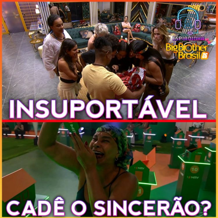 cover art for SOLANGE GANHOU UM APÊ + SEM SINCERÃO? + SAMIRA CHORA DE NOVO E SÓ PENSA EM SI | BBB 26