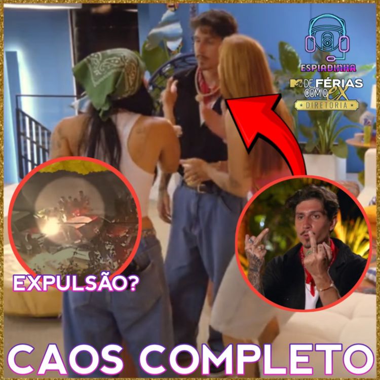 cover art for GIOGIO ACABOU COM CLÉBER E CARLA + EXPULSÃO NO PRÓXIMO EP? | TERCEIRO EPISODIO DE FÉRIAS DIRETORIA 2