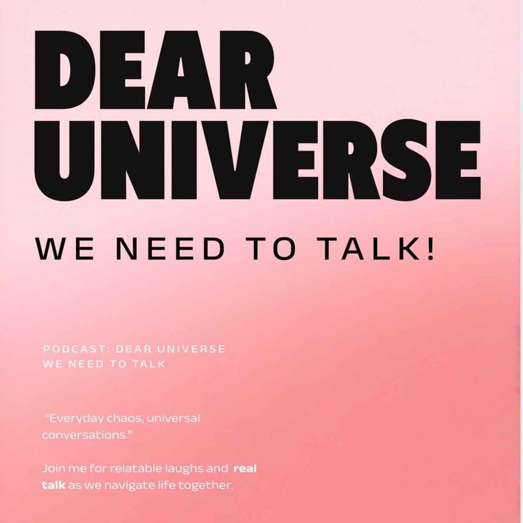 cover art for Dear universe, we need to talk... the holiday edition.