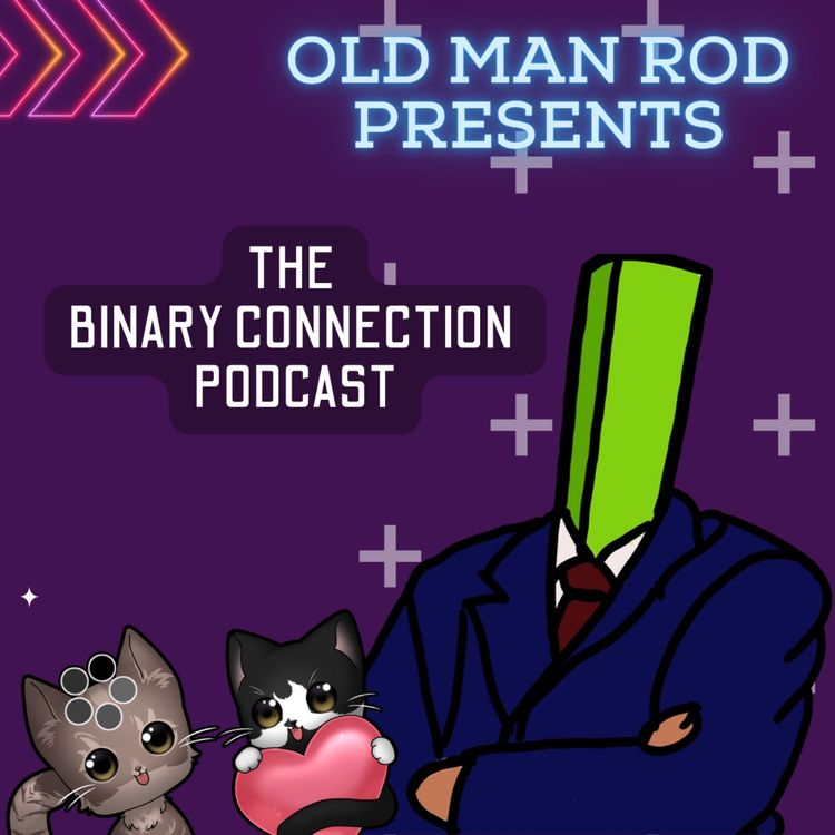 cover art for Episode 4 of the Binary Connections Podcast with Jasperwackx