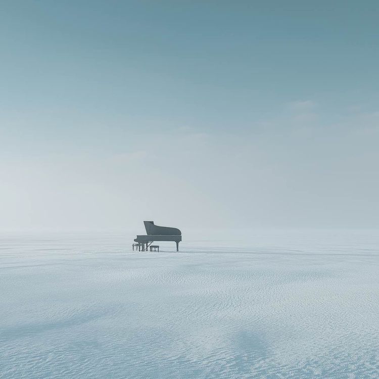 cover art for Monochromatic Silence